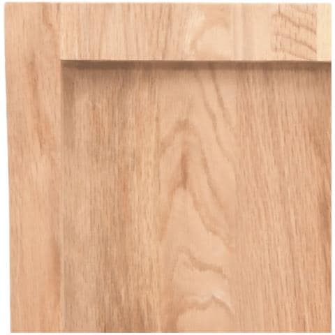 Piano Bagno Marrone 120x60x (2-6) cm Legno Massello Trattato - Foto 2