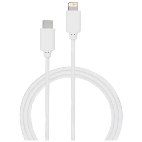 Cavo Usb C/lightning 2 M - 2,4 A, Bianco - Foto 1