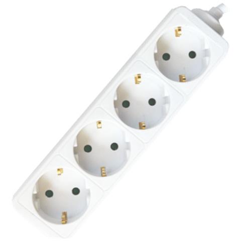 Multipresa Con 4 Prese Senza Interruttore 9624 - Foto 1