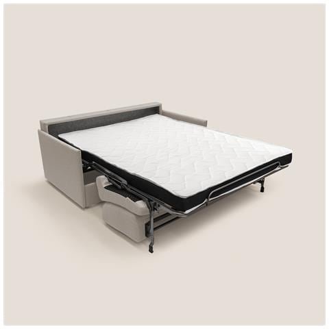 Evans Divano letto matrimoniale in tessuto impermeabile T13 149 cm (mat. 120x197) panna - Foto 2