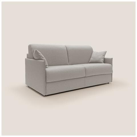 Evans Divano letto matrimoniale in tessuto impermeabile T13 149 cm (mat. 120x197) panna - Foto 1