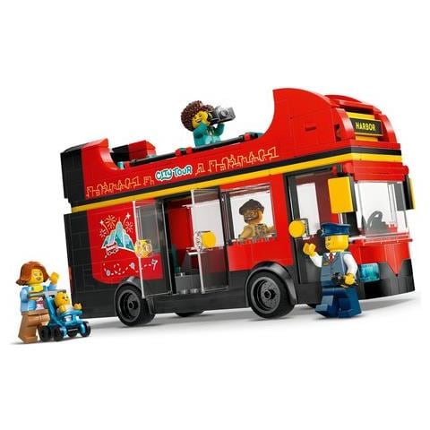 60407 Autobus Turistico a due Piani Rosso - Foto 1