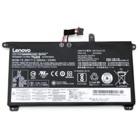 Lg Chem - Laptop-batterie - Lithium-ionen - 4 Zellen - 32 Wh - Fru (cru) - Tier 1 - Fr Thinkpad P51s, P52s, T570, T580 (00ur890) - Foto 1