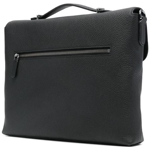 Black Casual Backpack Zaino Pelle Di Mucca Borse Uomo Nero Eu One Size, 33f4lhda8l-001 - Foto 2