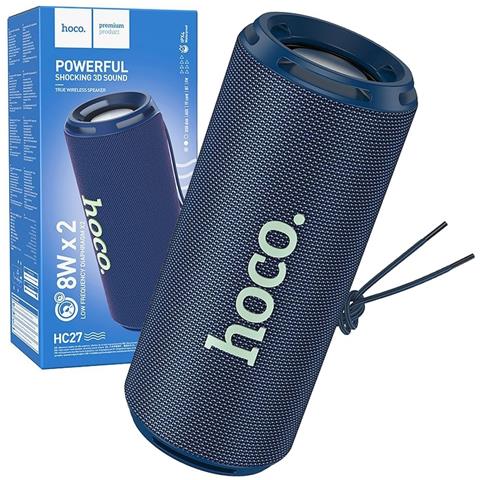 Speaker Portatile HC27 con Bluetooth Potenza 8 W Colore Blu - Foto 1