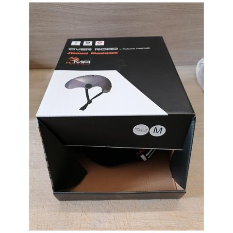 Mfi - Casco Over Road Start Sp Colore Titanio Tg M (55-58) - Foto 4