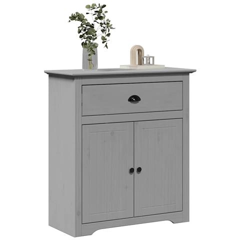 Mobile Da Ingresso Bodo Grigio 80x35x90 Cm - Foto 1