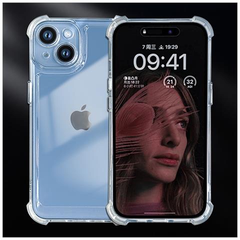 Custodia In Pc Cristallina Per Iphone 14 Plus (6.7 Pollici) - Foto 2