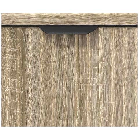 Armadio per Lavabo da Bagno rovere sonoma 60,5 x 33,5 x 61 cm - Foto 9