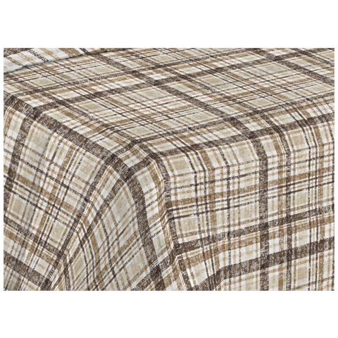 Trapunta Piumone Invernale Imbottita 300gr Microfibra Diadema Quadri 2 Piazze D9 Marrone - Foto 2