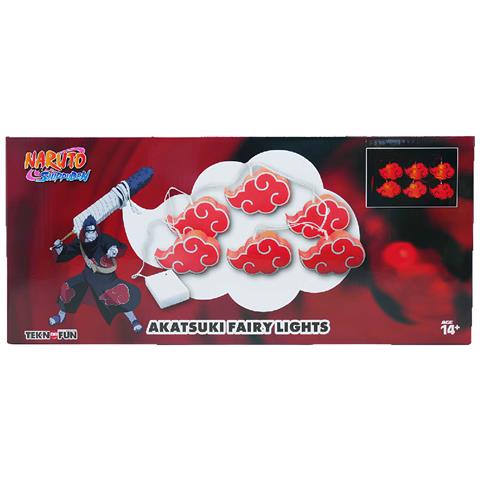 Ghirlanda Luminosa Led Naruto Akatsuki Decorazione Interna 2m, Rosso - Foto 4