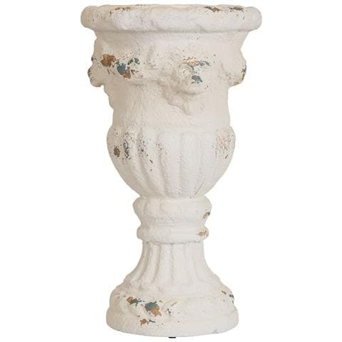 Vaso In Magnesio Bianco 29x29x50h - Foto 2