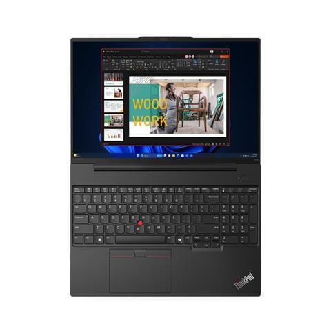 ThinkPad E16 Gen 2 (Intel) Intel Core Ultra 5 125H Computer portatile 40,6 cm (16") WUXGA 16 GB DDR5-SDRAM 512 GB SSD Wi-Fi 6E (802.11ax) Windows 11 Pro Tedesco Nero - Foto 2