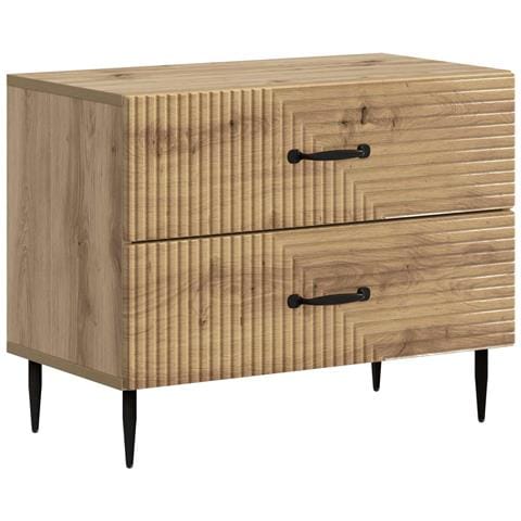 Armadio da Notte Rovere Artigianale 62 x 34,5 x 47,5 cm - Foto 1