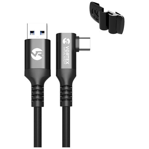 Cavo Vortexvr 3m + Fissaggio | Usb-a | Per Quest 3 Quest 3s Quest 2 - Foto 1