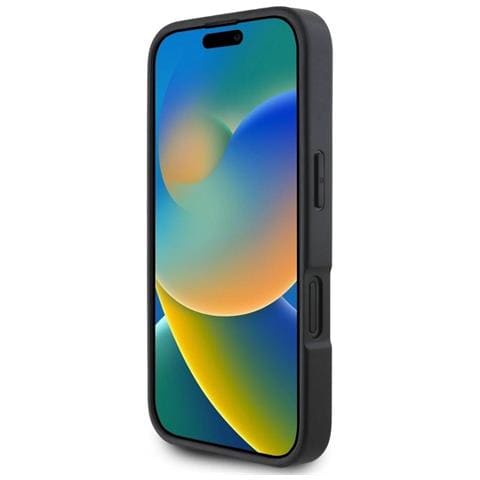 Custodia Per Iphone 16 Nera Con Scomparto Per Carte. - Foto 1