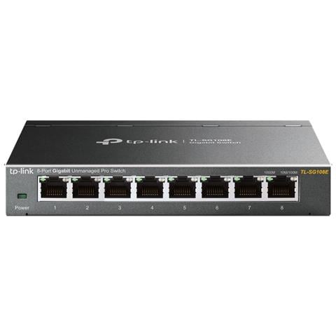 TL-SG108E Switch Easy Smart 8 porte 10/100/1000Mbps Desktop - Foto 1