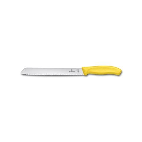 Coltello da pane con manico Fibrox giallo - Foto 1