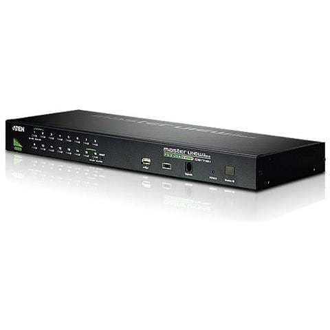 IDATA CS-1716A - Switch KVM USB-PS2 VGA a 16 porte con USB, CS1716A - Foto 1