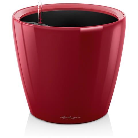Vaso Classico Premium Ls 35 Rosso Scarlatto Lucido Ø35xh33 Cm - Foto 2