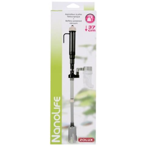 Nanolife Aspirarifiuti A Pile Per Acquario 37cm - Foto 1