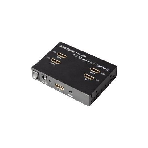Mini Splitter Hdmi 4 Uscite 3d Uhd Tv 4k - Foto 1