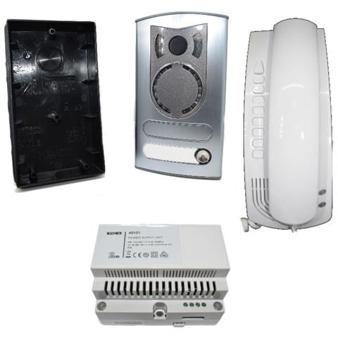 Kit Citofonico Petrarca Monofamiliare 2 Fili Plus 6209 / m - Foto 1