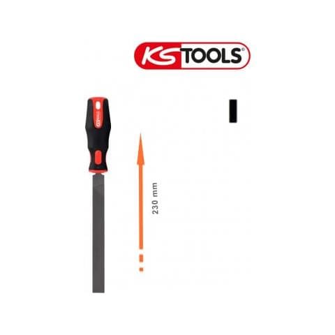 Tools Lima Piatta - Montato - Mezzo Pollice - 230 Mm - 157.0004 - Foto 1