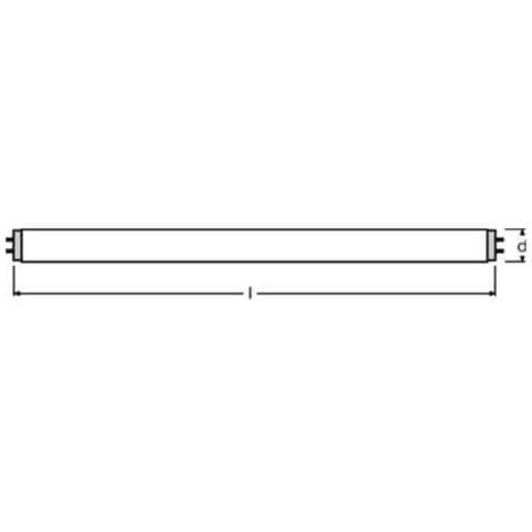 Ledvance Ledavance L3660 - Lampada Fluorescente T8 Lumilux - Foto 1