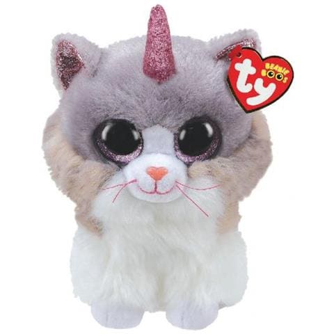 Plush - Beanie Boos - Asher The Cat With Horn (medium) (36477) (36477)  - Foto 1