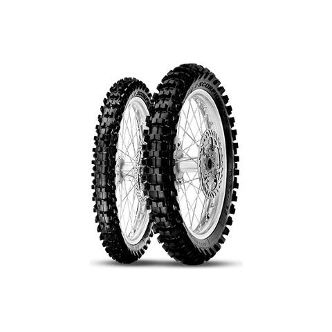 Gomme Pneumatici Scorpion Mx32 Mid Hard 100/90 -19 57m Pirelli - Foto 2