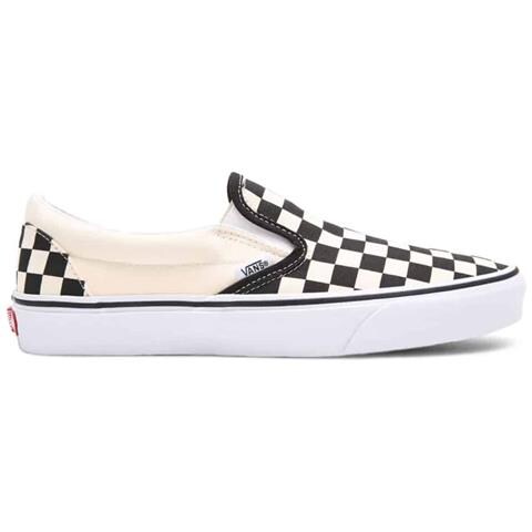 Scarpe Classic Slip-on Checkerboard Taglia 41 Codice Vn000eyebww Bianco - Foto 9