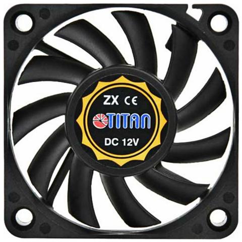 TFD-6010L12Z, Computer case, Ventilatore, 60 x 60 x 10 mm, Nero - Foto 1