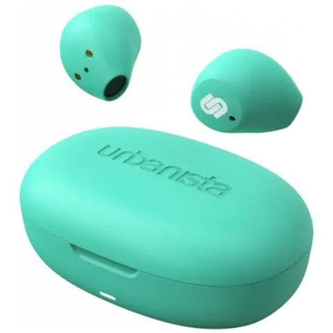 Lisbon Auricolari True Wireless Stereo con Custodia di Ricarica Colore Verde Menta - Foto 1