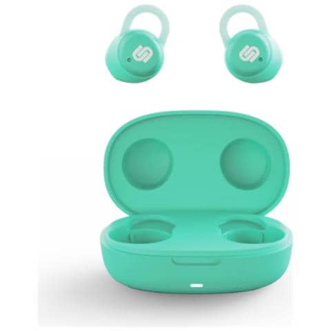 Lisbon Auricolari True Wireless Stereo con Custodia di Ricarica Colore Verde Menta - Foto 2