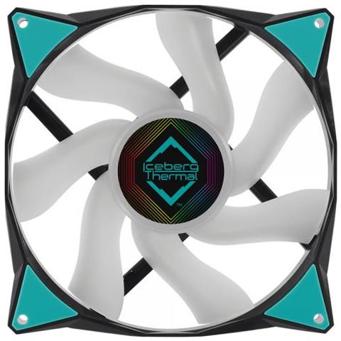 Icegale Argb Case Per Computer Ventilatore 14 Cm Nero 1 Pz - Foto 1