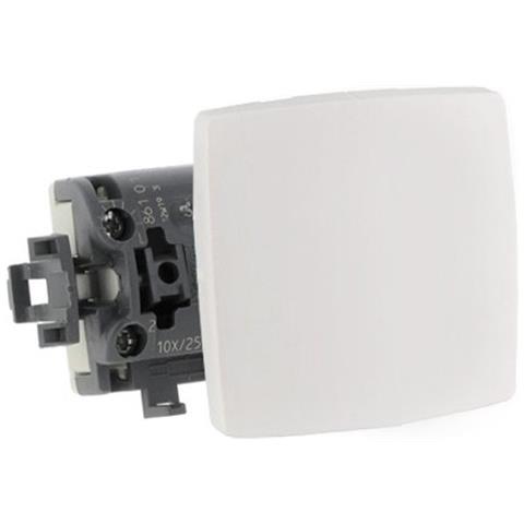 Interruttore Semplice Incrocio 10ax Oteo 086104 Bianco - Foto 1