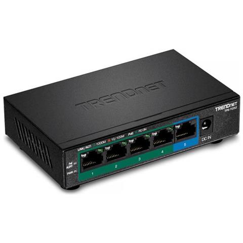 Tpe-tg52 Switch Di Rete Non Gestito Gigabit Ethernet (10/100/1000) Supporto Power Over Ethernet (poe) Nero - Foto 1