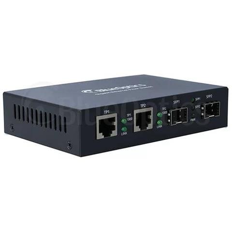 BLMC003 Convertitore Multimediale di Rete 1000 Mbit /s Modalità Singola Nero - Foto 1