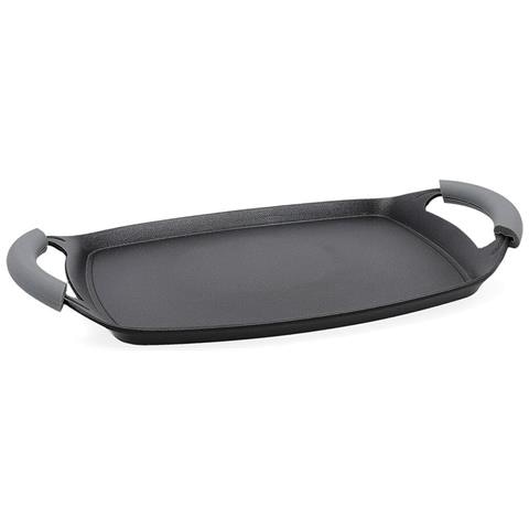 Griglia Ebano Alluminio Forgiato Nero Silicone (36 X 23 Cm) - Foto 1