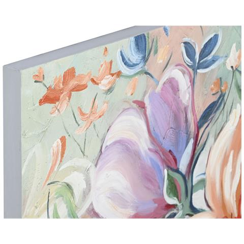 Quadro Home Esprit Fiori Shabby Chic 100 X 3,7 X 80 Cm (2 Unità) - Foto 7
