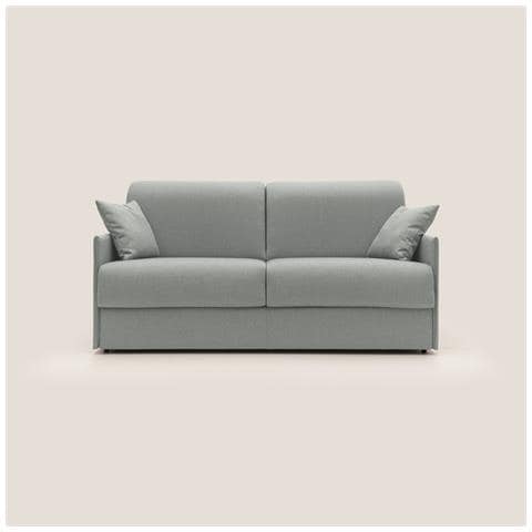 Evans Divano letto matrimoniale in tessuto impermeabile T13 149 cm (mat. 120x197) grigio - Foto 3