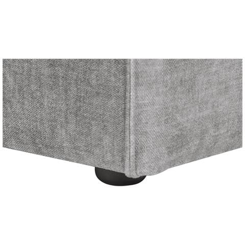 Modulo Angolare Hellnar Tessuto Grigio Lato Sinistro - Foto 10