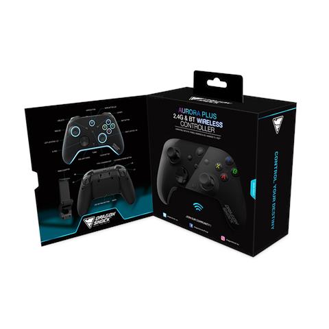 Aurora Plus Nero Bluetooth /USB Gamepad Android, PC, Playstation 3, iOS - Foto 10
