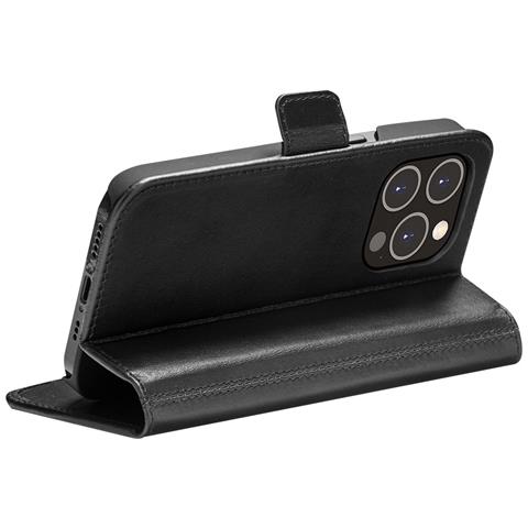 Custodia Per Iphone 14 Pro In Pelle Copenhagen Con Portacarte, Nero - Foto 2