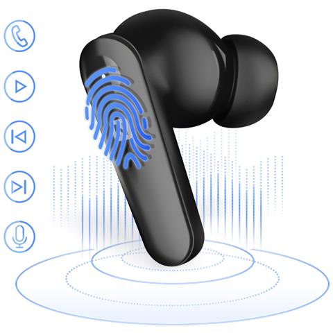 Auricolari Bluetooth A Riduzione Del Rumore Autonomia 35 Ore, Nero - Foto 5