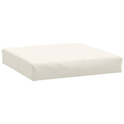 Cuscino Per Pallet Crema Mélange 60x60x10 Cm In Tessuto - Foto 2