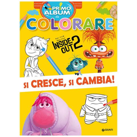 Si Cresce, Si Cambia! Inside Out 2. Primo Album Da Colorare - Foto 1