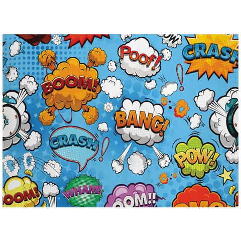 Copripiumino Sacco Piumone Freestyle Per Ragazzi 100% Cotone Digitale Boom Singolo Boom - Foto 2