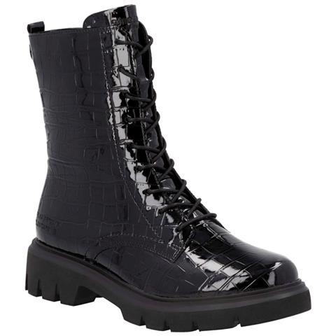 Black Casual Closed Ladies Mid Height Boots Stivaletti Sintetico E Tessile Scarpe Donna Nero Eu 37, D1w72-02 - Foto 1